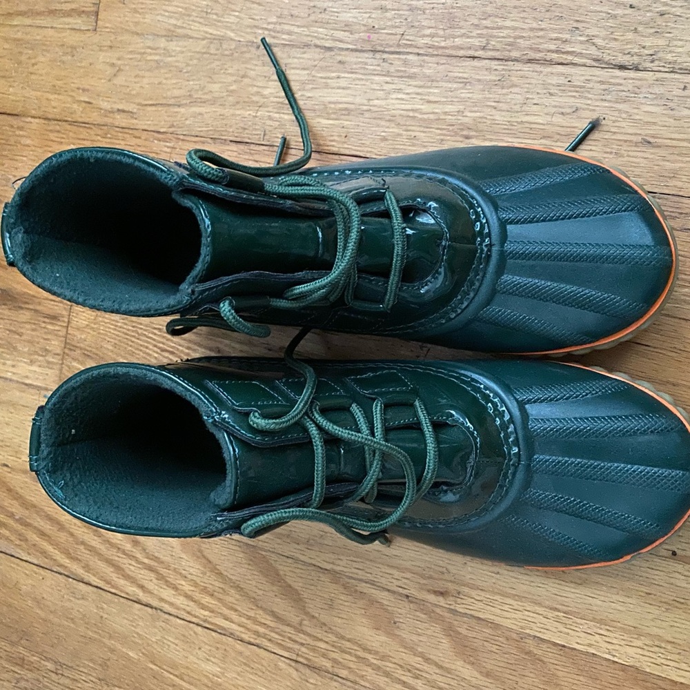 London Fog Short Rainboot Green Size 9